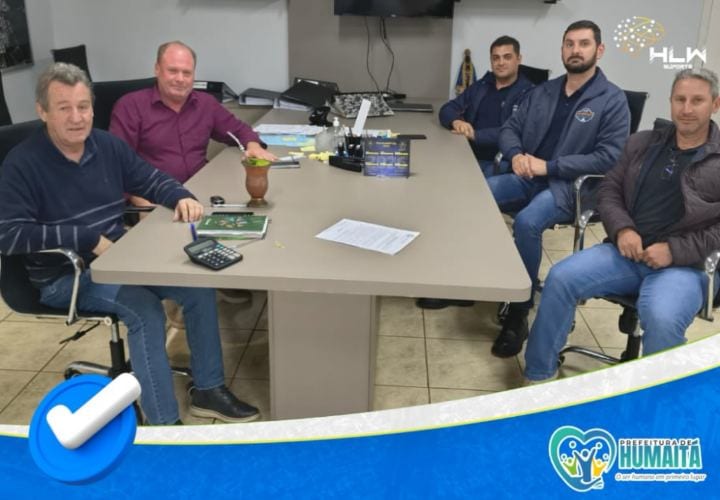 PREFEITO E VICE-PREFEITO RECEBEM VISITA INSTITUCIONAL DE REPRESENTANTES DA EMPRESA SÃO CRISTÓVÃO BRITAGEM