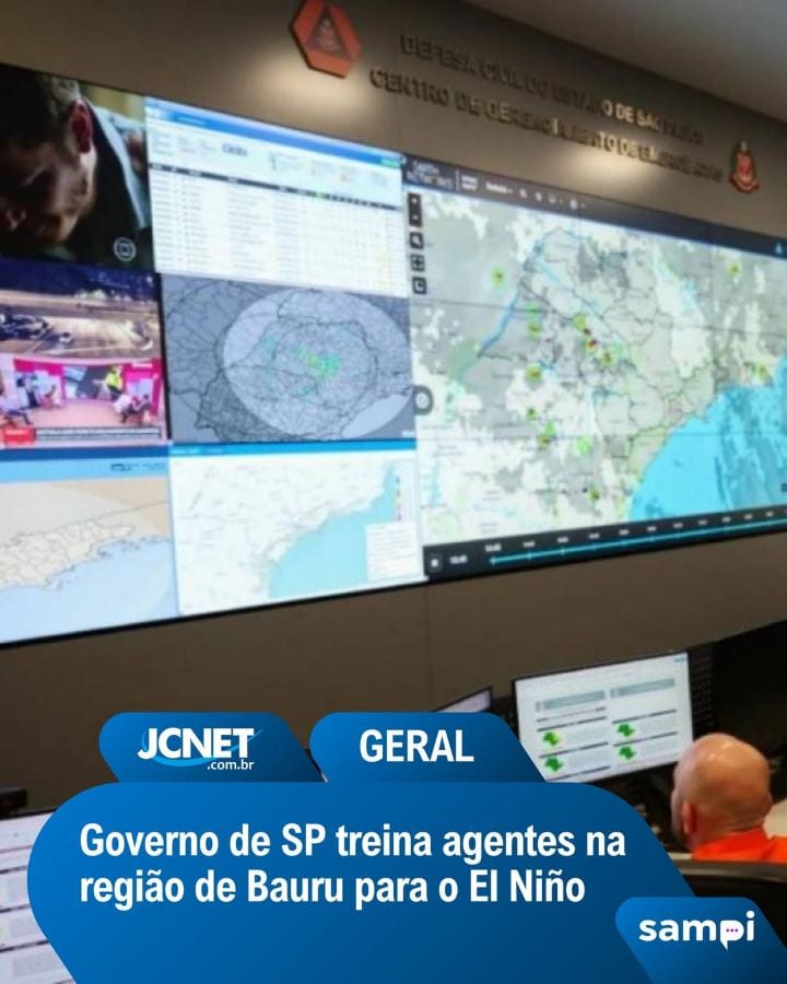 SP vai capacitar 3,5 mil agentes municipais para Operação El Niño