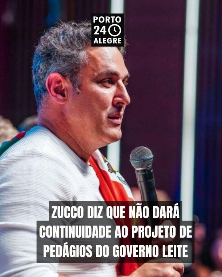 O governador eleito do Rio Grande do Sul, Luciano Zucco (PL), afirmou que não dará continuidade ao modelo de concessões