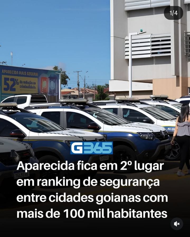 Aparecida de Goiânia avançou da 10ª para a 2ª posição entre os municípios goianos com mais de 100 mil habitantes no Anuá