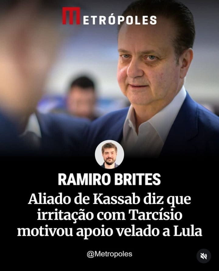 Integrante do governo de Luiz Inácio Lula da Silva (PT) filiado ao PSD, partido de Gilberto Kassab, diz que o presidente
