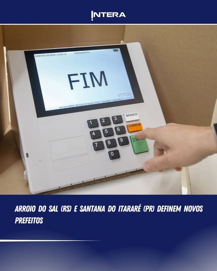 Eleitores de sete cidades brasileiras foram às urnas neste domingo (25) para escolher novos prefeitos e vice-prefeitos.