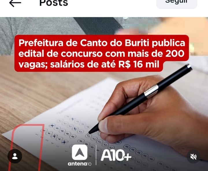 Canto do Buriti abre concurso com mais de 250 vagas; prova em 13/12