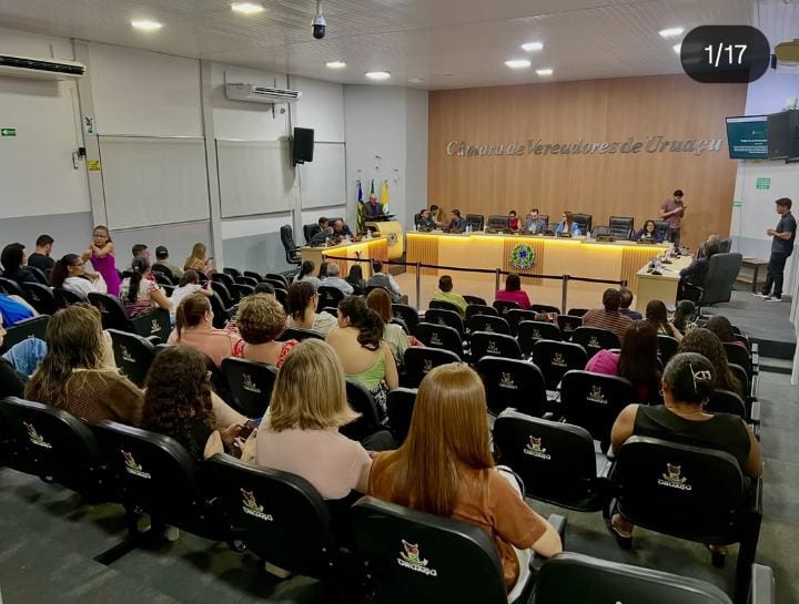 A Câmara Municipal de Uruaçu parabeniza o vereador Luizim Pauferro pela eleição ao cargo de