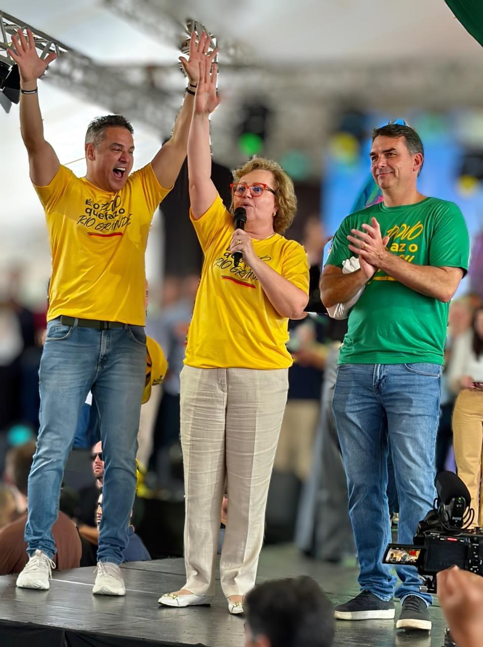 Zucco convoca o Sul e prepara chegada de Flávio Bolsonaro ao RS