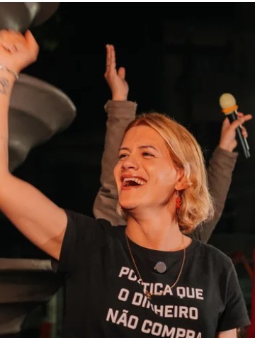 Natasha Ferreira faz história e será a primeira deputada travesti do RS