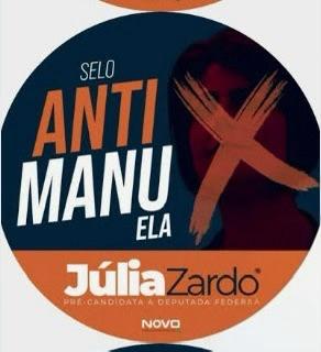 Justiça manda Manuela apagar publicação contra Zucco após identificar alteração em imagem
