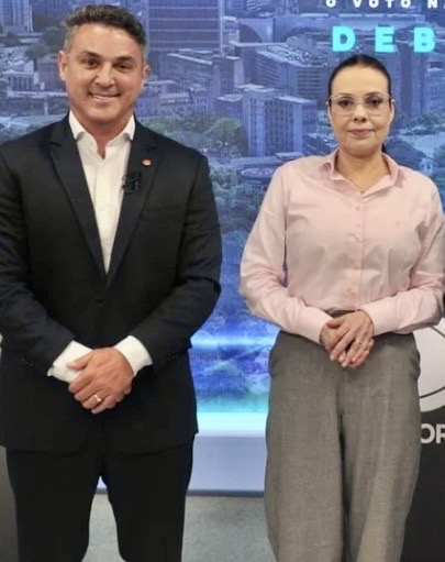 Zucco registra 41% dos votos válidos e Juliana Brizola tem 36%, aponta Real Time