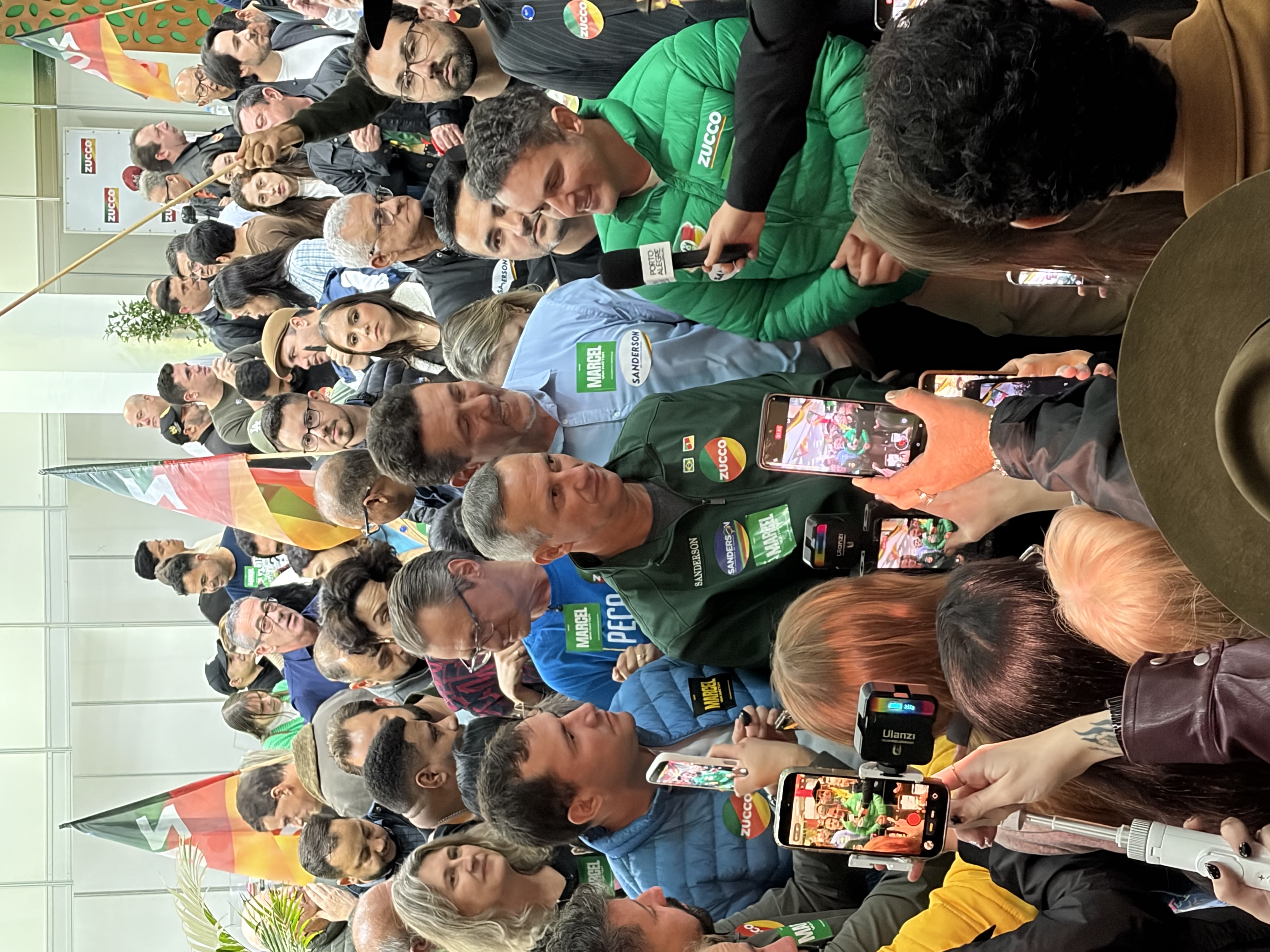 Zucco aquece a tropa para a largada da campanha