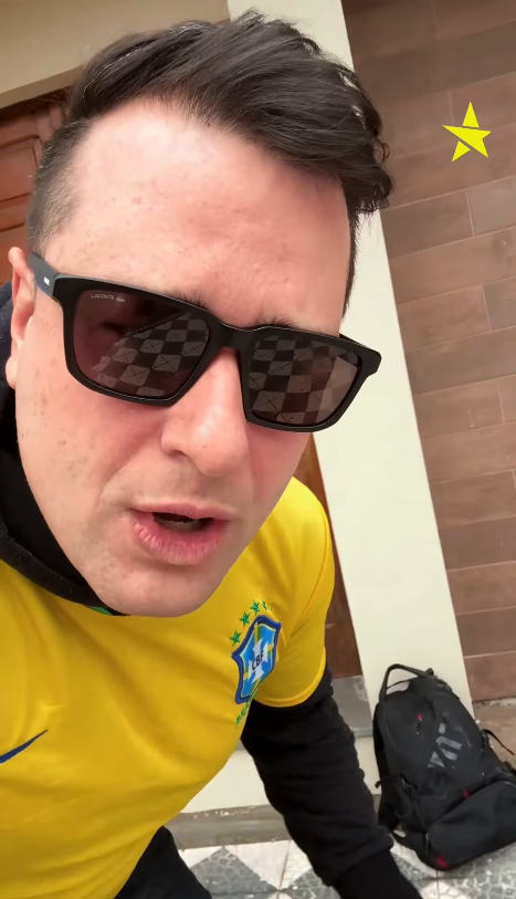 Radde tenta “farmar aura” fazendo piada com suspeita de explosivo