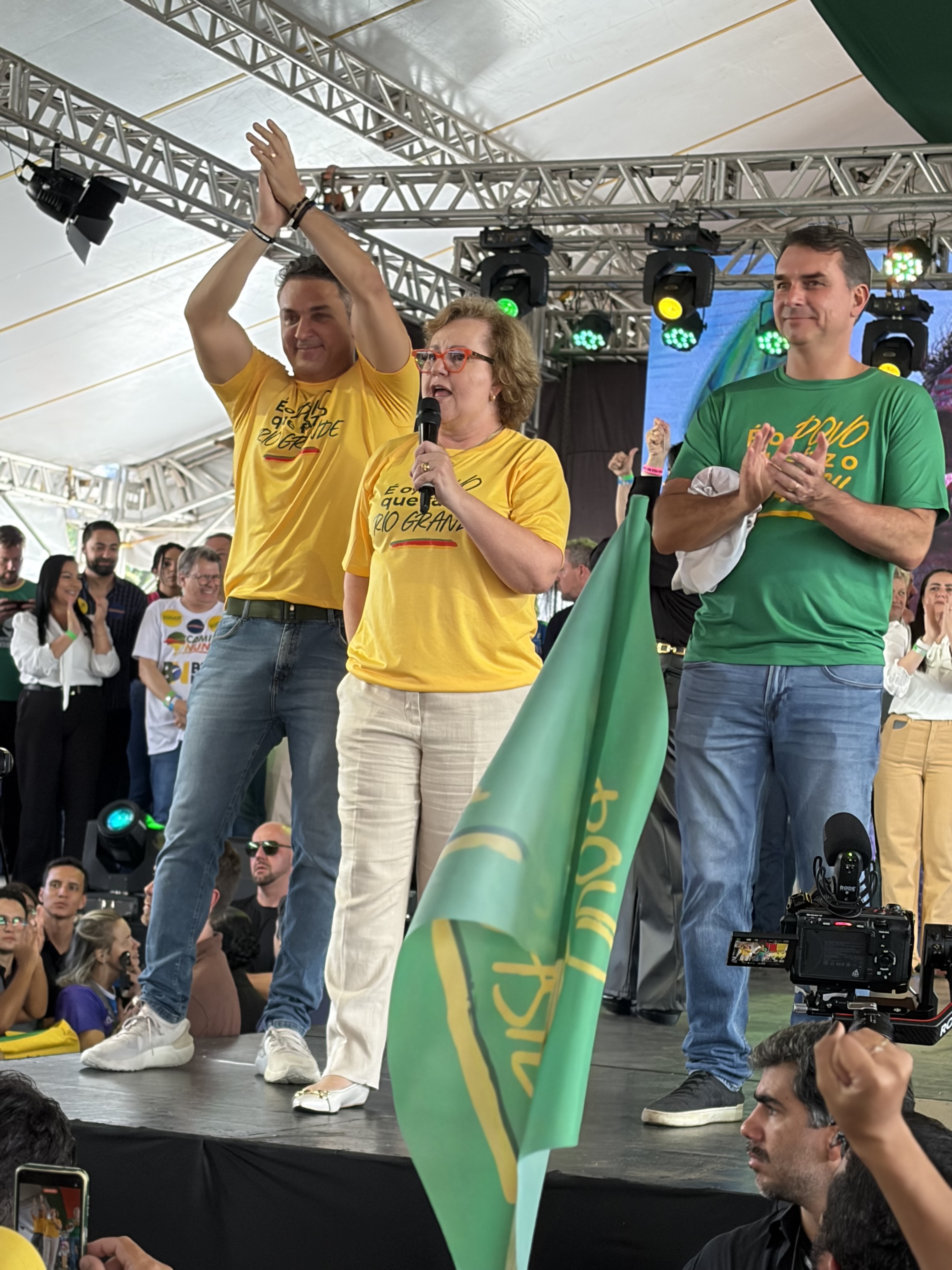 Flávio Bolsonaro fará grande mobilização no Parcão