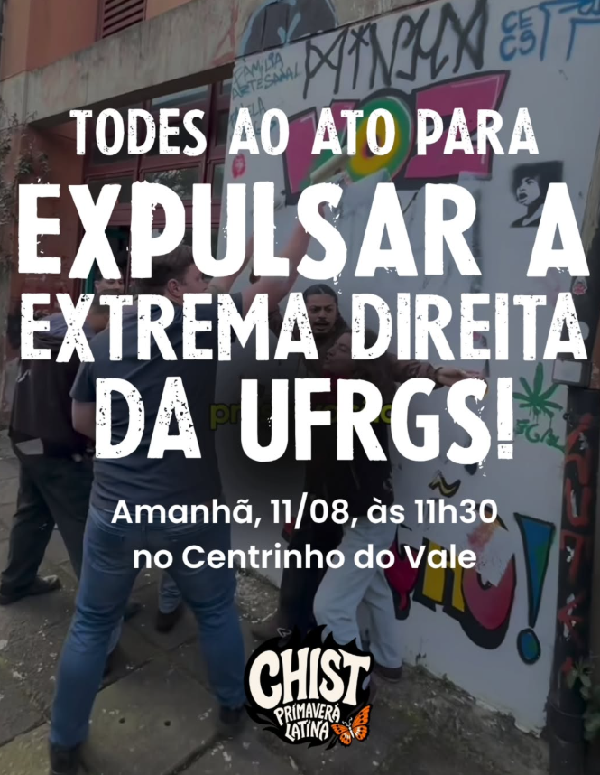 UFRGS convoca “todes” contra a direita
