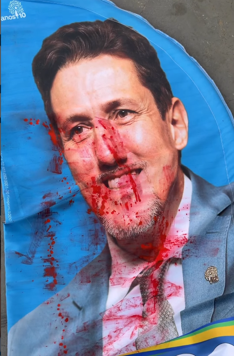 Delegado Zucco desafia autor de vandalismo a aparecer em comitê