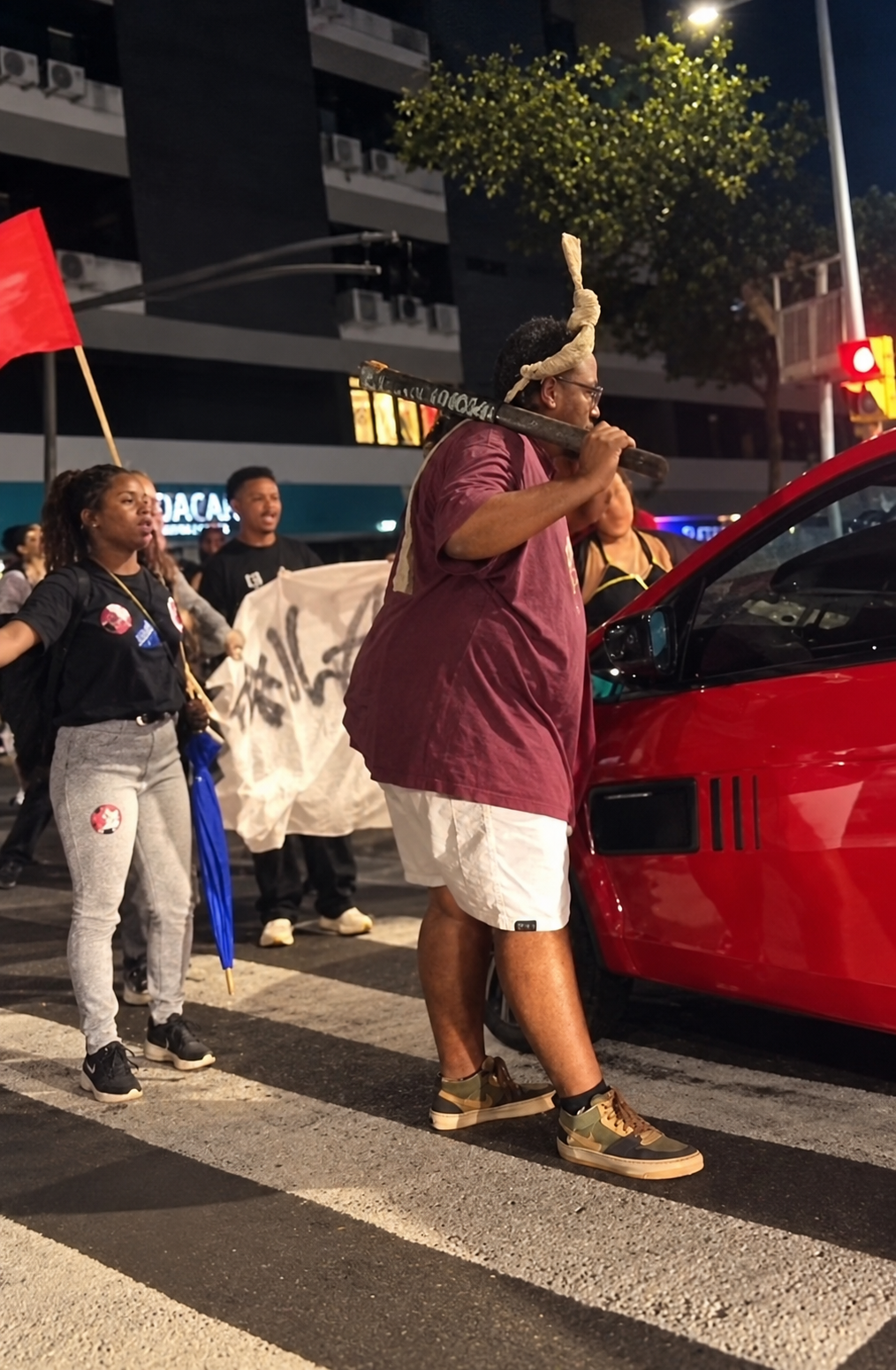 Ato pró-Lula em Santa Maria gera transtornos