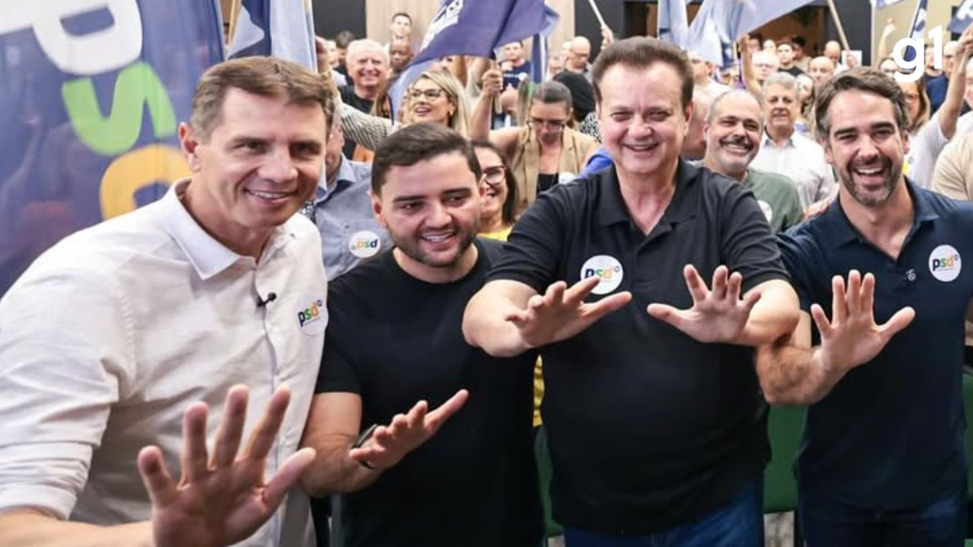 MDB e PSD selam aliança com chapa de Souza e Polo para governador