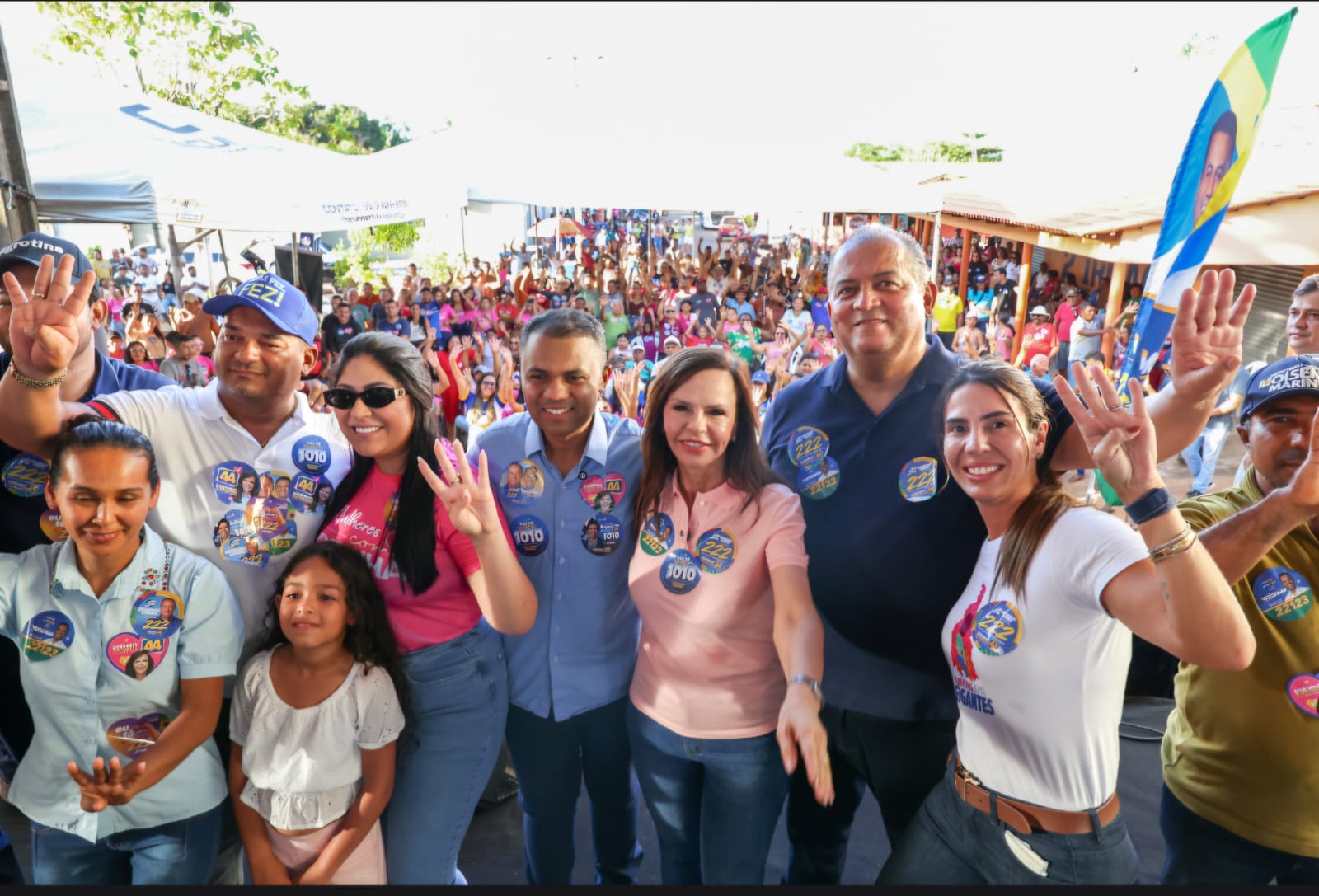 "O povo do Bico do Papagaio abraçou a candidatura de Dorinha", afirma Eduardo Gomes