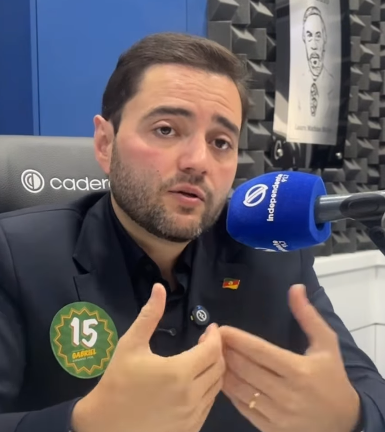 Se eleito, Gabriel diz que dialogará tanto com Lula quanto com Flávio Bolsonaro