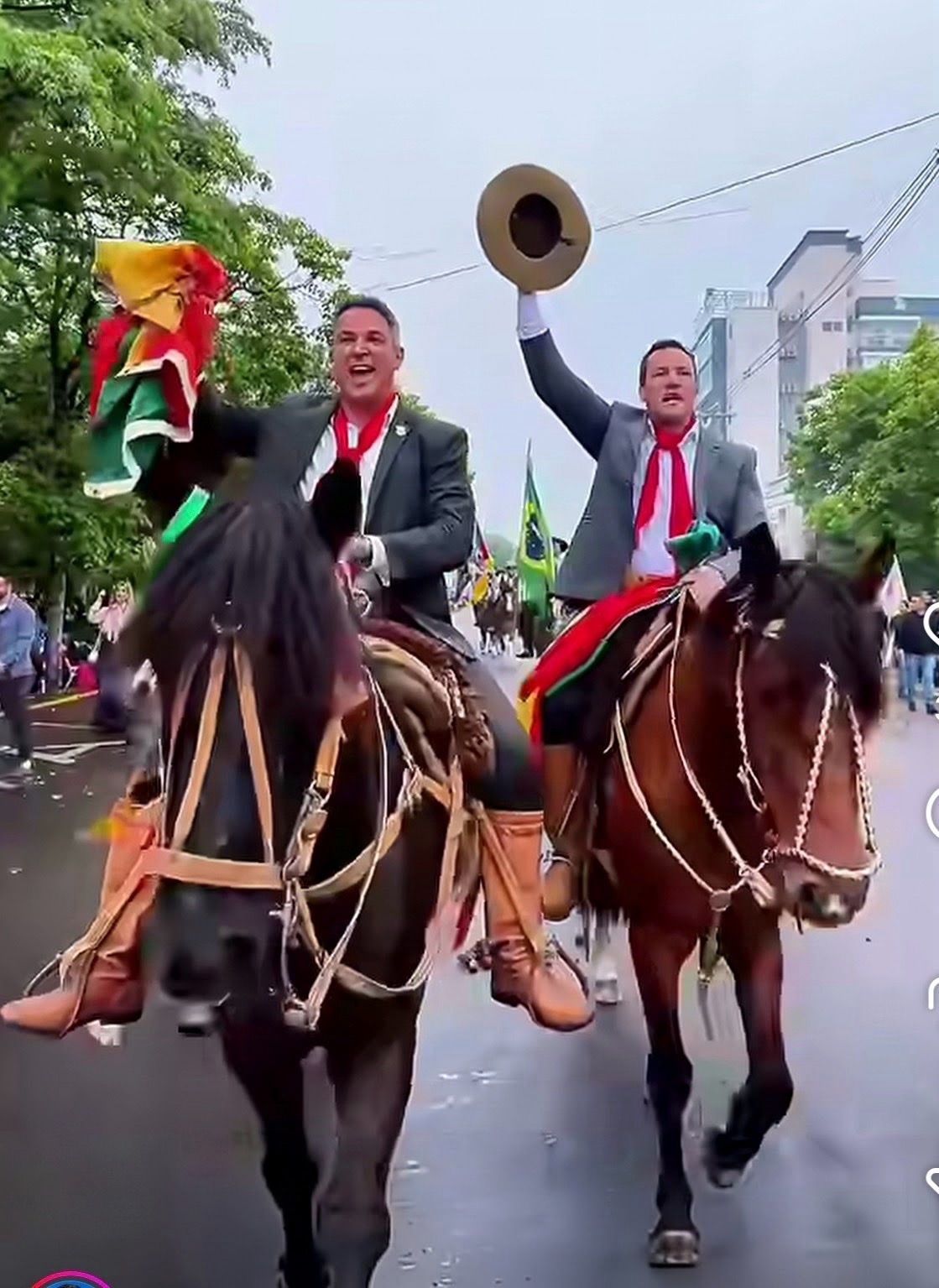 Zucco celebra o Dia do Gaúcho a cavalo em sua terra natal