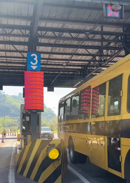 EGR fica inconformada porque motorista não pagará pedágio por uma estrada interrompida